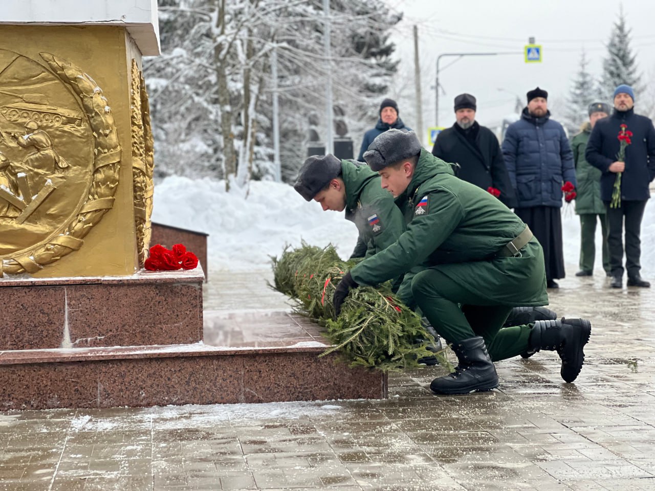 В Красногорске почтили память участников контрнаступления в битве под Москвой — RuNews24.ru — 05.12.2023