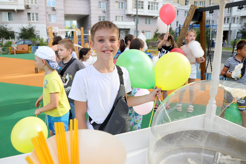 В Красногорске открыли две детские площадки по программе Губернатора